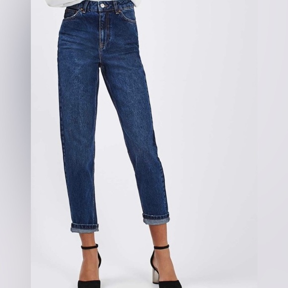 Topshop Denim - Woman’s TopShop high waisted moto jeans